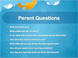 Parent questions